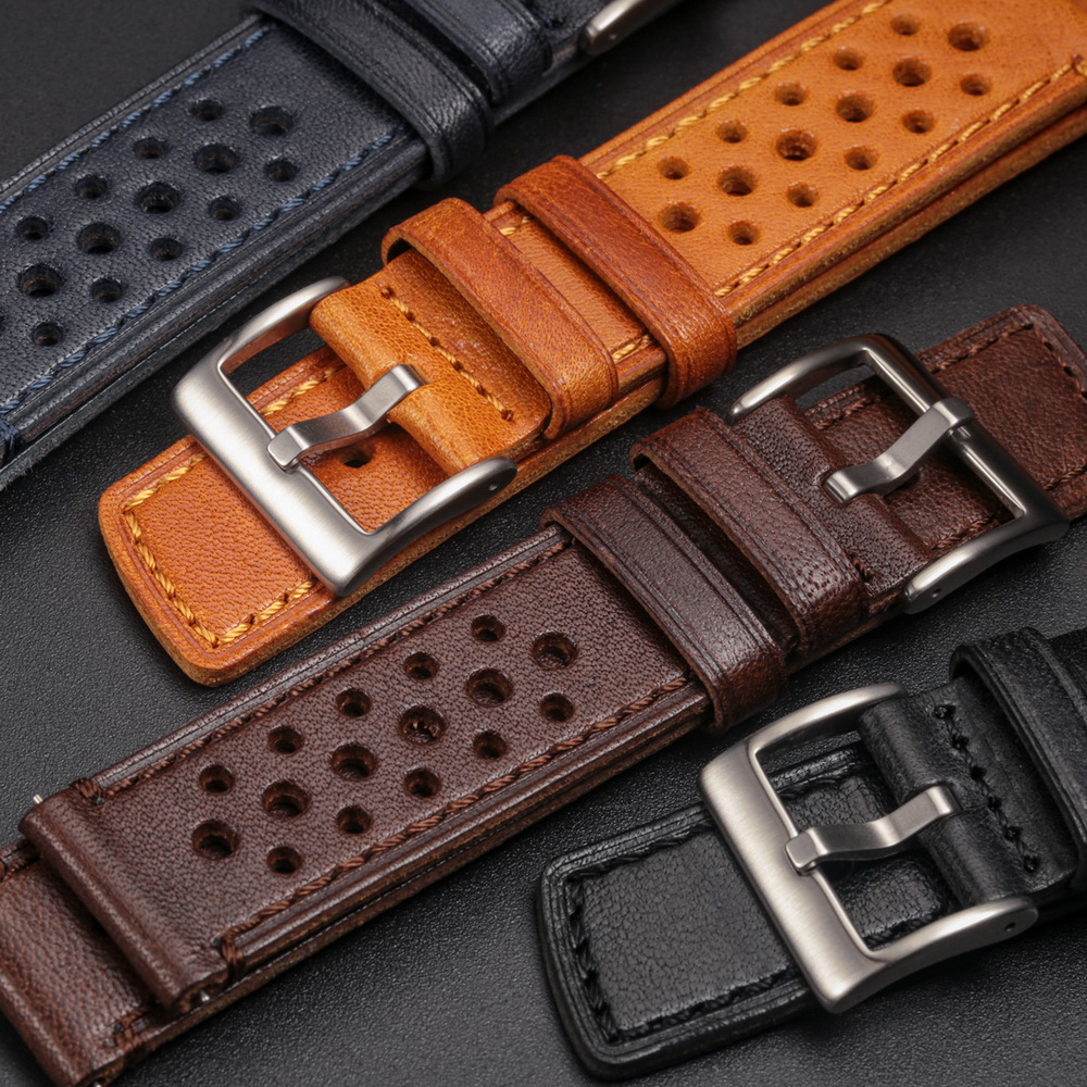 Suede Strap Watch - Hemsut Dana Derisi saat kayışı Hızlı