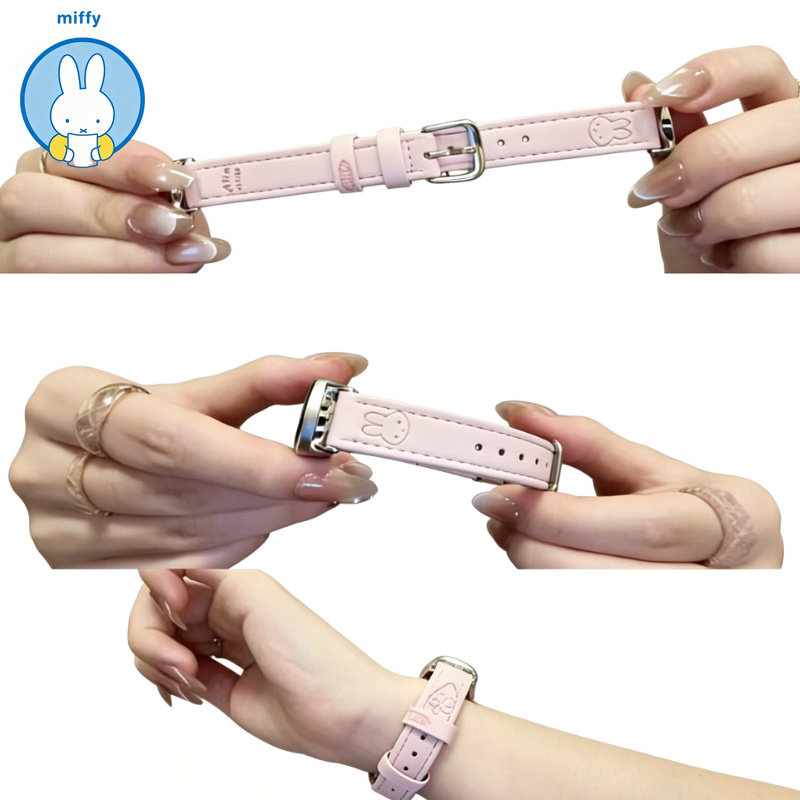 Kawaii Miffy Süet İnce Bilekli - Suede Strap Watch incelemesi ve fiyatı