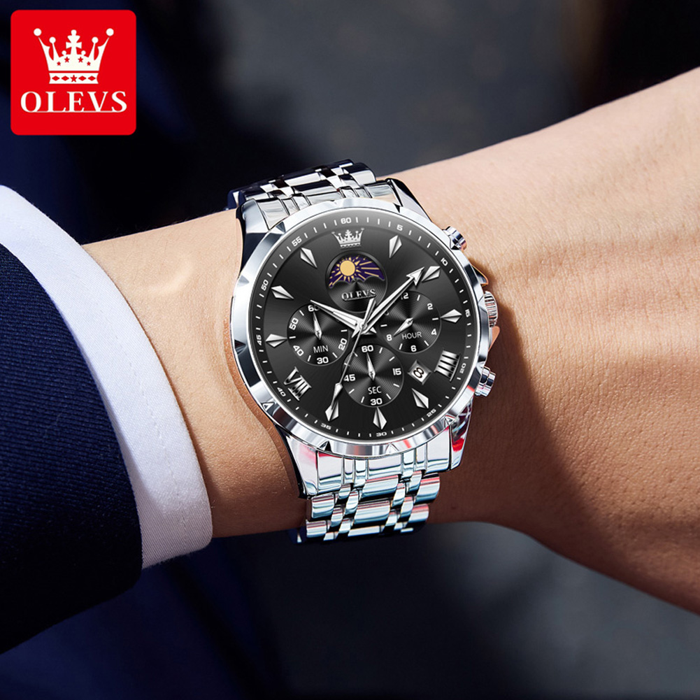 OLEVS 3653 Marka Ay Evresi Tak - Cartier Watch Tank incelemesi ve fiyatı